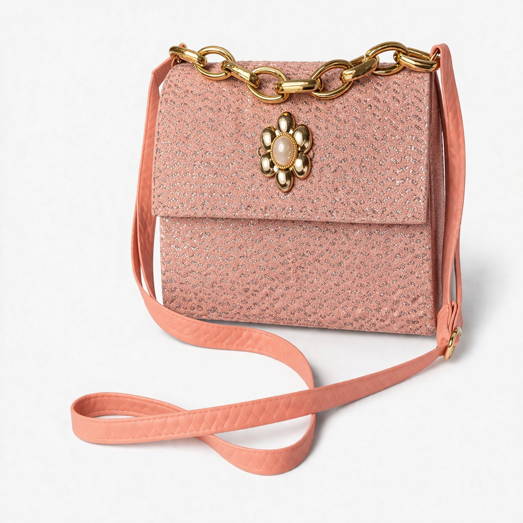 g LUXURY NEEDLEPOINT FROM LONDON パーティション Golden Pearl Luxe Crossbody